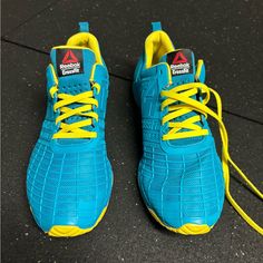 *New* Unworn But Unboxed Women’s Reebok Crossfit Sprints - Size 10 Reebok Crossfit, Reebok Shoes, Womens Reebok, New Woman, Crossfit, Blue Yellow, Athletic Shoes, Color Blue, Size 10