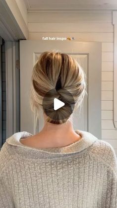 Hairstyles Bubble, Bubble Braids, Easy Bun Hairstyles, Hairstyles Videos, Pinterest Hair, Hair Help