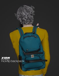 Kickflip backpack | Patreon Sims 4 Stories, Sims 4 Body Mods, Sims 4 Teen, Sims 4 Toddler, Sims 4 Cas, Sims 4 Game, Boy Accessories, Ts4 Cc