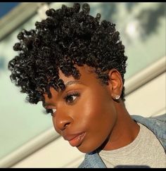 Tapered Natural Hair Cut, Short Natural Haircuts, Short Natural Curly Hair, Tapered Haircut