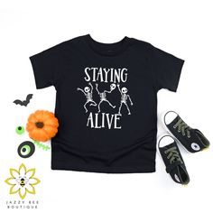 Glowing Skeleton, Glow Halloween, Dark Design, Halloween Style, White Ash, Skeleton Shirt, Shirt Stays, Stay Alive