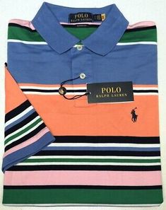 Find ideas๏ฟฝand inspiration for Polo Ralph Lauren Classic Fit Jersey Short Sleeve Shirt Stripe Blue Orange $110, Mens Clothing Striped Shirt With Polo Collar For Spring, Blue Collared Polo Shirt For Spring, Blue Long Sleeve Polo Shirt For Summer, Blue Long-sleeve Polo Shirt For Summer, Blue Polo Collar Shirt For Spring, Fitted Blue Polo Shirt For Spring, Long Sleeve Blue Polo Shirt For Spring, Blue Long Sleeve Polo Shirt For Spring, Ralph Lauren Striped Shirt For Spring