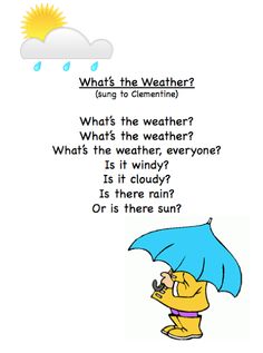 a cartoon character holding an umbrella with the caption what's the weather?