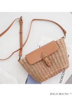 BagForLove - Straw Woven Crossbody Bag: Chic, Casual, and Secure for Stylish Vacations Product Description Color Beige Magnetic Yes Type Straw Bag Bag Size Mini Style Vacation Strap Type Adjustable Pattern Type Plain Closure Type Magnet Features Lightweight Care Instructions Do not wash Material Paper Size Chart INCH CM Strap Length Bag Length Bag Width Bag Height 46.5 inch 6.7 inch 3.5 inch 7.1 inch Strap Length Bag Length Bag Width Bag Height 118 cm 17 cm 9 cm 18 cm Details Pictures Similar Products h2 { text-align: center; } /* æ¢è¡ */ li{ white-space: normal; word-break: break-all; word-wrap: break-word; } .red-box { width: 100%; display: flex; flex-direction: row; flex-wrap: wrap; justify-content: center; } .red-box > div { width: 190px; height: 250px; margin: 10px; } .red-box > div Paper Sizes Chart, Straw Crossbody Bag, Vacation Wear, Chic Casual, Word Wrap, Bag Bag, Mini Fashion, Color Khaki, Straw Bag