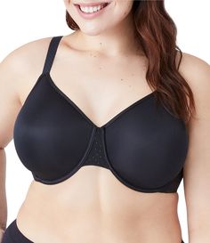 From Wacoal, this bra features:Full coverage underwire cupsSmooth fabricFully adjustable strapsHook & eye back closureNylon/spandexHand washImported. Full Coverage Fitted Smoothing Bra, Fitted Full Coverage Smoothing Bra, Full Coverage Smoothing Fitted Bra, Shaping Smoothing Underwire Bra, Smoothing Shaping Underwire Bra, Supportive Full Coverage Smoothing Bra, Elegant Full Coverage Smoothing Bra, Fitted Full Coverage Smoothing Nursing Bra, Smoothing Full Coverage Fitted Nursing Bra