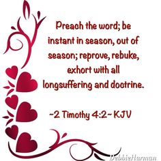 a quote with hearts on it that says, reach the word be instant in season, out