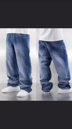 Baggy Denim Jeans Outfit Men, Baggy Clothes Style, Mens Baggy Jeans, Skater Fits, Baggy Jeans Men, Pantalon Baggy, Ropa Hip Hop, Men Mode, Baggy Jeans Outfit