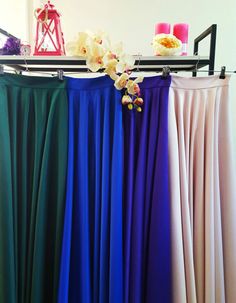 "Long Satin Formal Skirt ● The perfect skirt for different formal events ● Flared satin skirt with high waist design ● No elastic waist, has invisible zipper ● Without lining ● Has side seam pockets ● Fabric holds its shape well ● Standard length 120 cm (47,2 inches) fits as full length skirt ● We can make skirt with custom length or waist if you need Please, find your size in STANDARD SIZE GUIDE below! XS (EUR 34) Waist 23,6 inches / 60 cm S (EUR 36) Waist 25,2 inches / 64 cm M (EUR 38) Waist 2 Floor-length Satin Skirt, Solid Color A-line Maxi Skirt For Formal Occasions, Formal Full-length Satin Skirt, Satin Floor-length Maxi Skirt For Wedding, Luxury Satin Floor-length Skirt, Ivory Maternity Dress, Long Purple Skirt, Red Satin Skirt, Blush Maternity Dress