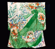 This is Japanese Silk Furisode Kimono. Length : approx 155 cm  Width : approx 125 cm  Sodetake: approx 92 cm **Not included Obi Belt Material : Silk Condition :  Vintage Excellent/ Please check photo. **CARE : dry clean recommended Please don't hesitate to contact me if you have any question! Please see other items. https://www.etsy.com/jp/shop/YUMEYAKKOJapan?ref=hdr_shop_menu Long Kimono Dress, Furisode Kimono, Japanese Traditional Clothing, Cute Kimonos, Yukata Kimono, Wedding Kimono, Obi Belt, Japanese Textiles, Japanese Silk