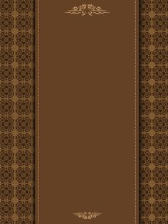 a brown and gold background with an ornate border