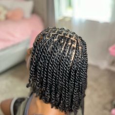 #minitwiststyles #blackgirlshairstyles #protectivestyles Juicy Twists, Mini Twists Natural Hair, Protective Hairstyles For Natural Hair, Quick Natural Hair Styles, Box Braids Hairstyles For Black Women, Braided Hairstyles For Teens, Natural Hair Twists, Quick Braided Hairstyles