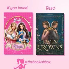 two children's books about barbie and the princess