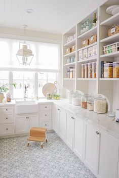 the kitchen is clean and ready to be used for cooking, baking or other purposes