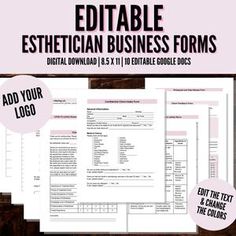 Order #2021500149 on Apr 11, 2021 Microblading Business, Spa Business Plan, Facial Esthetician, Skincare Consultation, Waxing Aftercare, Esthetician Forms, Liability Waiver, Ombre Brows, Eyelash Extensions Aftercare