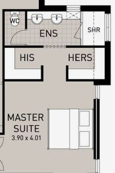 the floor plan for a two bedroom apartment with an attached bathroom and living room area