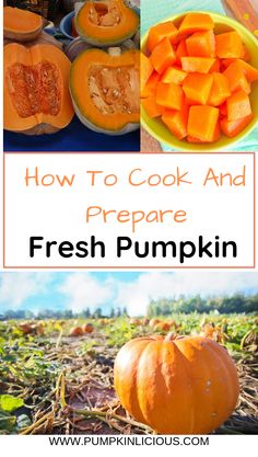 how to cook and prepare fresh pumpkins