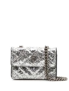 Kurt Geiger London Micro Kensington Bag - Farfetch Micro Kensington Bag, Bolsas Kurt Geiger, Micro Bags, Micro Bag, Handbag Essentials, Silver Bags, Girly Bags, Eagle Head, Pretty Bags