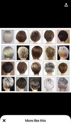 Hair Undercut, Pixie Haircut For Thick Hair, Short Hair Undercut, Wacky Hair, Short Hair Over 60, Hair Videos Tutorials, Haircut For Thick Hair, Short Hair Haircuts, Hair Color Dark