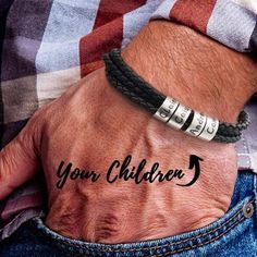 Men's Leather Bracelet, Dad Jewelry, Customizable Jewelry, Braided Leather Bracelet, Men's Bracelet, Mens Leather Bracelet, Handmade Jewelry Gift, Christmas Gifts For Men, Gift Ideas For Men