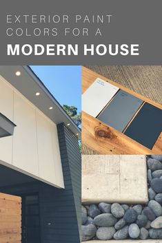 the exterior paint colors for a modern house