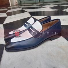 Welcome to Barismil Leathers! 👞 Elevate your footwear collection with our Handcrafted Two-Tone Spectator Loafers for Men. These meticulously crafted shoes are designed to enhance your style and comfort, making them a versatile choice for any occasion. 🌟 Stylish and Functional Design: These two-tone spectator loafers are the perfect blend of sophistication and casual charm. Whether you're dressing for business or leisure, these shoes will effortlessly elevate your look. With their sleek design Best Business Casual Shoes, Business Casual Loafers, Mens Business Casual Shoes, Spectator Shoes, Mens Dress Loafers, Mens Loafers Casual, Mens Loafers, Boots Dress, Business Casual Shoes