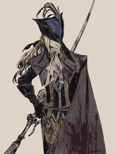 Lady Maria, Bloodborne Art, Old Blood, Soul Game, Dark Soul