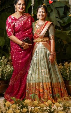 Indian Clothes, Half Saree, Indian Outfits, Gold Jewelry, Special Occasion, Saree, Gold, Quick Saves, Clothes