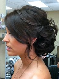 loose updo with braids Fine Straight Hair, Hair Done, Bridal Hairstyle, Bohol, The Salon