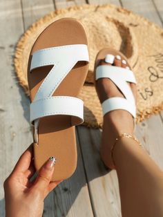 Shoedazzle Shoes, Shoe Makeover, Leather Slippers For Men, Women Slippers Fashion, Women Flat Sandals, Trendy Shoes Sneakers, Slippers For Men