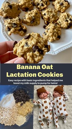 Easy recipe with optional lactation ingredient that's a spin on the easy 3 ingredient cookie receipe. Lactation Energy Bites, Banana Lactation Recipes, Easy Lactation Recipes, Healthy Lactation Snacks, Nursing Snacks, Lactation Treats