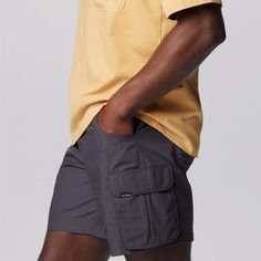 CONFIDENT CARGO These cargo shorts are built to roam so you can take your essentials along with you. LOCKED IN Your gear isn’t going anywhere with hook-and-loop closures on the cargo and back pockets and a zip-closed security pocket. ON THE MOVE Made of 100% cotton poplin for easy, breathable comfort. Hand pockets Zip-closed security pocket 7" inseam Hook and loop closure cargo pocket Hook and loop closure back pockets D-ring detail Multi-functional utility belt loop Adjustable cargo pocket Impo Cargo Short, Utility Belt, Cargo Pocket, Outdoor Adventures, Cotton Poplin, Cargo Shorts, Columbia, Ring, Grey