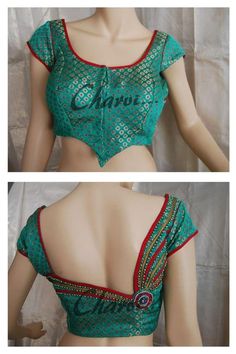 Simple blouse neck designs - Indian Fashion Ideas | Indian Fashion Ideas Blouse Designs Pattern, Designer Saree Blouses, Boutique Window, Blouse Designs Catalogue, Saree Blouse Neck Designs, Backless Blouse Designs, Sari Blouse Designs, New Blouse Designs