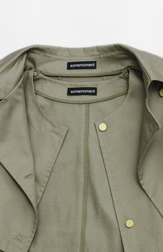 Fabric: 100% CottonColor: KhakiCare: Machine Wash Cold/ Tumble Dry Low Two-piece long khaki trench coat (44-45 inches (112-115cm long)) with belt and two front pockets. The length of jacket is 16 inches (40-42cm). Unlined. Made in USA. Khaki Trench, Khaki Trench Coat, Airport Fits, Cotton Shirts Women, Hooded Trench Coat, Fashion Design Portfolio, Hijab Chic, Hooded Raincoat, Trench Coat Black