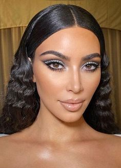 (paid link) Check out this great product. Kardashian Makeup, Metal Element, Kim Kardashian Makeup, Kardashian Hair, Celebrity Makeup Looks, Makeup Eye Looks, Glam Look, Makeup Looks For Brown Eyes