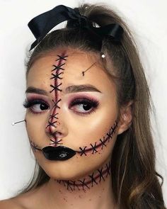 Halloween Makeup Male, Easy Diy Halloween Makeup, Nem Halloween Makeup, Wound Makeup, Maquillage Halloween Simple