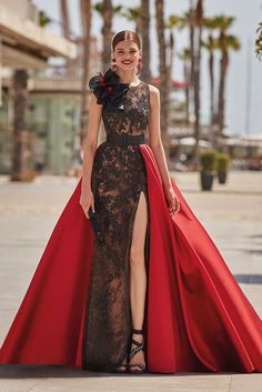 HerTrove - Fully embroidered sleeveless gown Black Fr, Bride Outfits, Organza Flowers, Sleeveless Gown, One Piece Swimwear, Embroidered Lace, Nasa, Dress Making, Long Dress