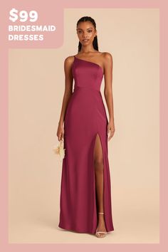 the bridesmaid dresses are $ 99