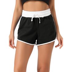 These soft fabric and breathable loungewear shorts for women are constructed of soft 70% Cotton and 30% Polyester fabric, comfy, moisture-wicking, breathable, and skin friendly. Featuring a high waist with an adjustable drawstring design, makes you feel cozy all night, and enjoy a comfortable sleep and sweet dream.No matter the cozy bedtime, casual home relaxation, laze afternoon, or comfy bath, the soft loungewear company with you all the time. These summer casual sweat shorts are suitable for Womens Sweat Shorts, Female Features, Cotton Pajama Shorts, Summer Lounge, Casual Home, Athletic Running, Shorts Casual, Lounge Shorts, Loungewear Shorts