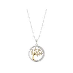 Sweet and sentimental, this BRILLIANCE family tree pendant makes a lovely gift.Click on this JEWELRY & WATCHES GUIDE to learn about fit, styles, materials and more! Additional details: crystal accents Nickel free Inscription: "A Family's Love is Like No Other" Metal: brass Chain length: 18 in. Plating: gold tone, silver tone Packaging: boxed Finish: polished Chain type: cable Size: 18". Color: Two Tone. Gender: female. Age Group: adult. Mother's Day Tree Of Life Necklace Gift For Mom, White Round Pendant Necklaces For Anniversary Gift, White Round Pendant Necklace For Anniversary, Mother's Day Tree Of Life Round Necklace, Mother's Day Tree Of Life Necklace, Tree Of Life Necklace For Anniversary On Mother's Day, Tree Of Life Necklace For Anniversary And Mother's Day, Tree Of Life Necklace For Anniversary, Mother's Day, Tree Of Life Round Pendant Necklace For Mother's Day