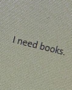 the word i need books written in black ink