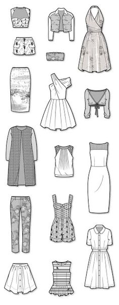 the paper doll is made to look like clothes