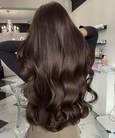 Healthy hair thick Warm Brown Hair, Long Healthy Hair, Long Brown Hair, Hair Inspiration Color, Hair Inspo Color