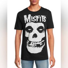 New Without Tags Misfits Band T-Shirt Men's Size Large Never Been Worn Make An Offer! Smoke Free Home Posh Ambassador Ii 5 Star Average Rated Ships Within 1-2 Days After Purchasing Previous Washings May Cause Change In Sizing Reasonable Offers Welcome, Like For Price Drops And Offers Bundle For Discounts Colors May Be Slightly Different Due To User's Computer Monitor Settings, Camera Settings, Or Lighting Crew Neck Cotton Shirt With Skull Print, Cotton Crew Neck Shirt With Skull Print, Misfits Shirt, Misfits Band, Camera Settings, Gothic Jewelry, Change In, Price Drop, Computer Monitor