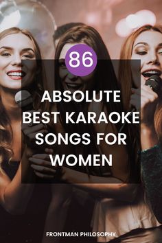 karaoke songs for women Fun Songs