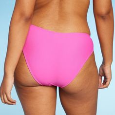 Cheeky bikini bottom from Wild Fable™ in a solid hue. Made from soft fabric with spandex for stretchy comfort in and out of the water. Low-rise cut with high leg for a chic look. If you're not satisfied with any Target Owned Brand item, return it within one year with a receipt for an exchange or a refund. Wild Fable™: A look for every story. Solid High-cut Leg Bottoms For Beach Season, Trendy Stretch Swimwear With High-cut Leg, Solid Seamless Bottoms For Poolside, Trendy Solid Color High-cut Leg Swimwear, Solid Color High-cut Leg Swimwear For Poolside, Solid Color High-cut Leg Swimwear For Sunbathing, Solid High-cut Leg Swimwear For Sunbathing, Solid Beach Bottoms With Contoured Waistband, Trendy High-cut Leg Swimwear For Pool