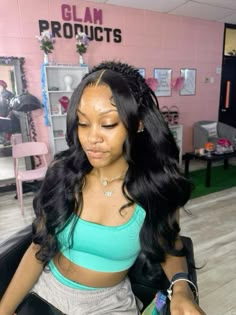 Braid Crown Wig Hairstyles, Two Fishtail Braids Wig, Wigs With Fishtail Braid, Wig Hairstyles Ideas Black Women Fishtail, Quick Weave Hairstyles Fishtail, Fishtail Hairstyles Wedding, Two Fishtail Braids Half Up Half Down, Wig Fishtail Hairstyles, Birthday Hairstyles With Braids