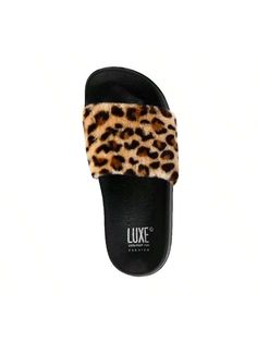 Treat your feet to a touch of glam with our Luxe faux sheepskin slides, featuring an irresistibly soft faux fur band and a cushioned contoured rubber sole. Our plush slides are super comfortable and easy to slip on and off, the perfect blend of casual luxury and modern chic. An ideal choice for the fashion forward who know how to mix cutting edge elegance with effortless low-key cool, and supremely comfortable to boot!Luxe Fashion Classic Faux Sheepskin Women Slides | Leopard | 11/12 Multicolor Fur Band, Casual Luxury, Women Slides, How To Mix, Modern Chic, House Slippers, Luxe Fashion, Low Key, Maternity Bag