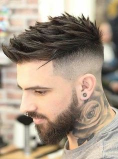 Boys Hairstyle, Beard Haircut, Mens Hairstyles Medium, Hairstyle Fashion, Cool Short Hairstyles