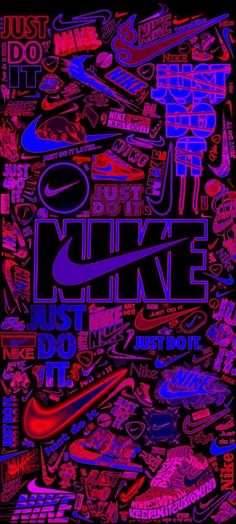 NIKE Cool Wallpapers For Phones For Guys, Neon Nike Wallpaper, Drippy Wallpapers Iphone, Cool Iphone Wallpaper For Guys, Drippy Wallpapers, Wallpaper Iphone Roses