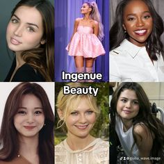 Ingenue Style Essence by Giulia Quaranta Ingenue Fashion Style, The Ingenue Seduction Archetype, Face Essence Types, Ingenue Essence Makeup